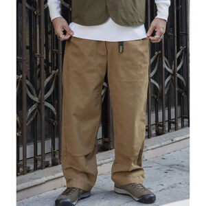 Non Stock Double Knee Canvas Climbing Pants Men Outdoor Cargo Hiking Pant L